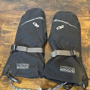 Outdoor Research OR Mt. Baker Gore‑Tex Mittens w/ Removable Liners – Size Large